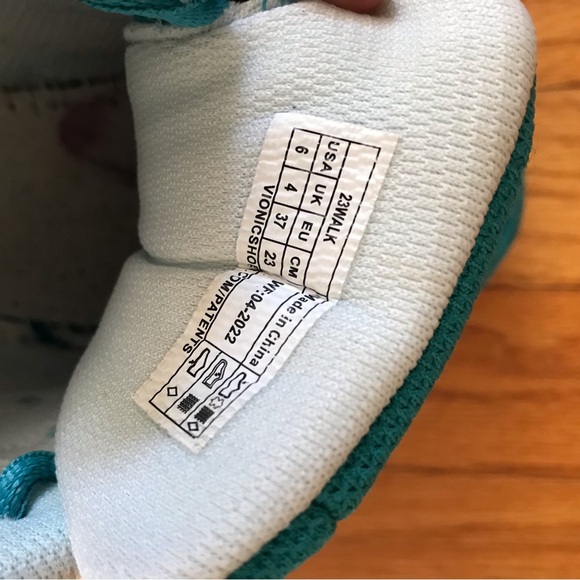 Vionic 23 Walk in Teal Suede Size 6 - Picture 5 of 8